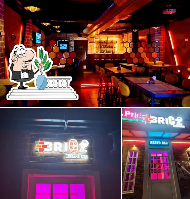 The exterior of BricZ Resto Bar and Pub - Bang Bang Disc