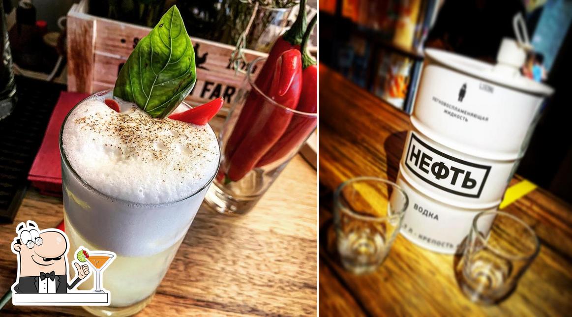 Prova un drink dal menu