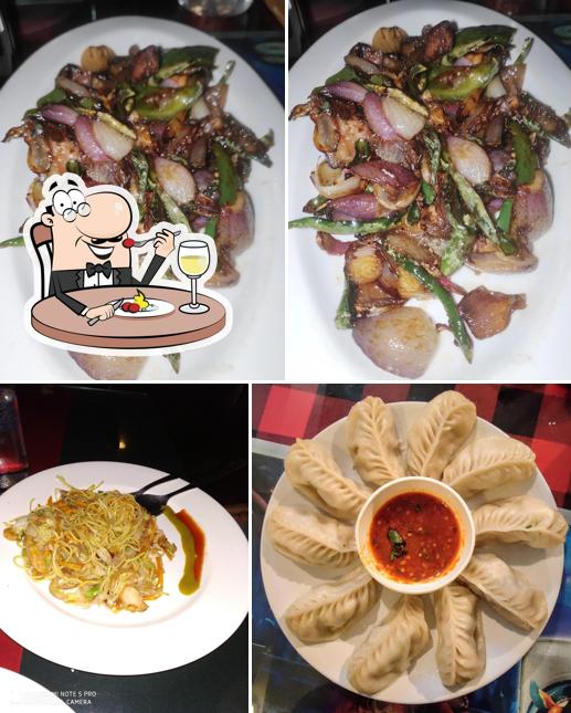 Food at New Nanking Bar and Restaurant