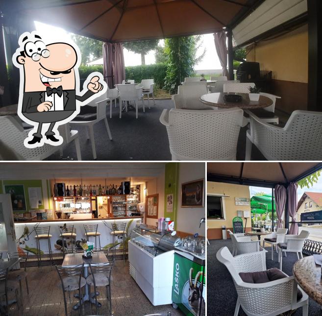 Gli interni di Bar alo alo Bojan Pipan s.p