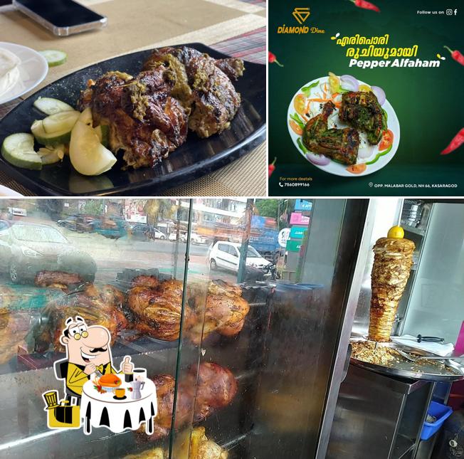Food at Diamond Dine