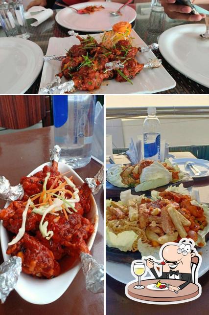 Food at Garden Asia Restaurant