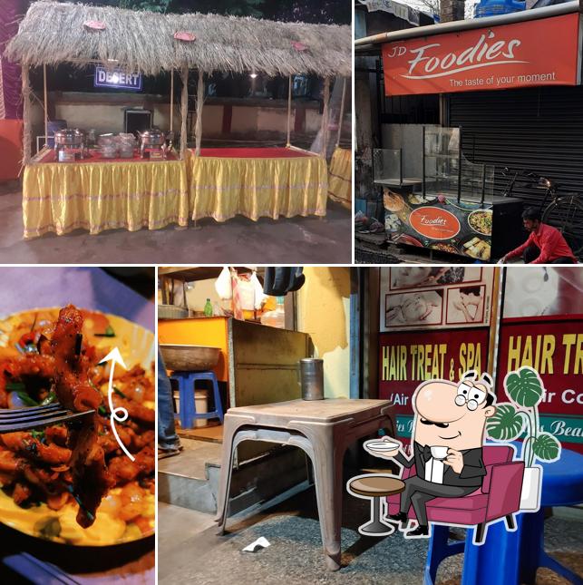 The interior of JD Foodies