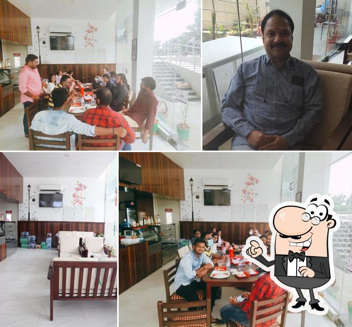The interior of Karbonn Cafe