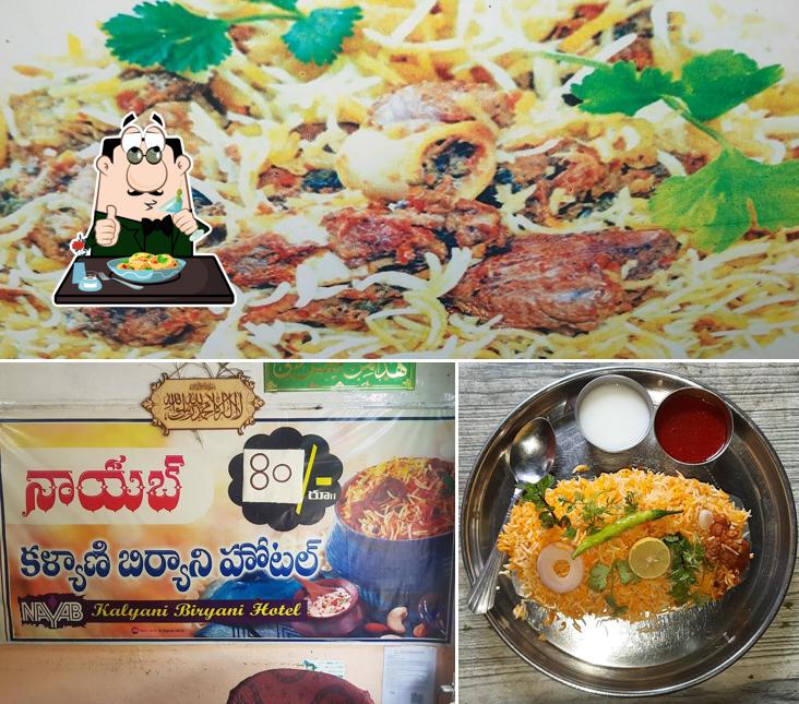 Food at Best Kalyani Biryani NAYAB HOTEL