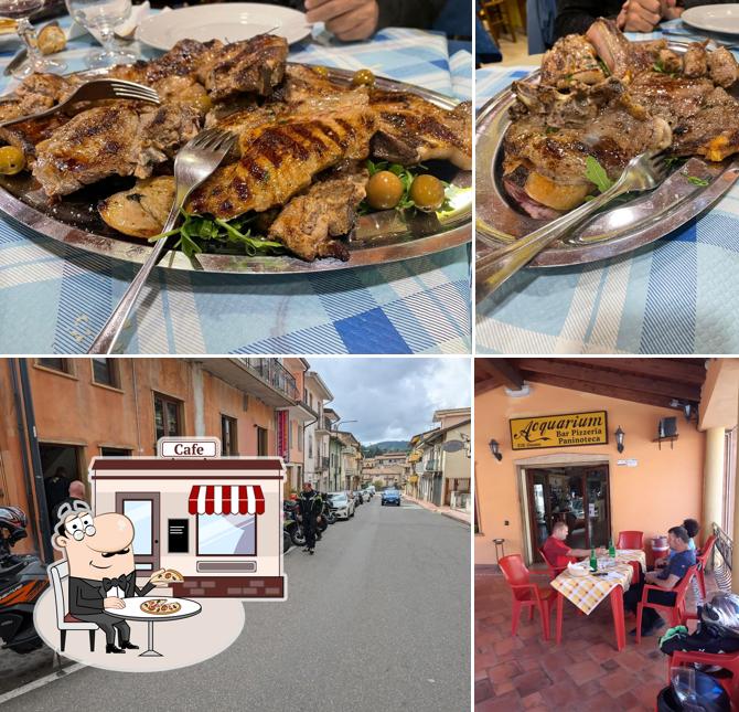 Guarda la immagine che mostra la esterno e cibo di Pizzeria Onano