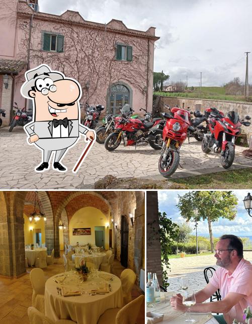 Ristorante Pizzeria Agriturismo Villa Torriti si caratterizza per la esterno e interni