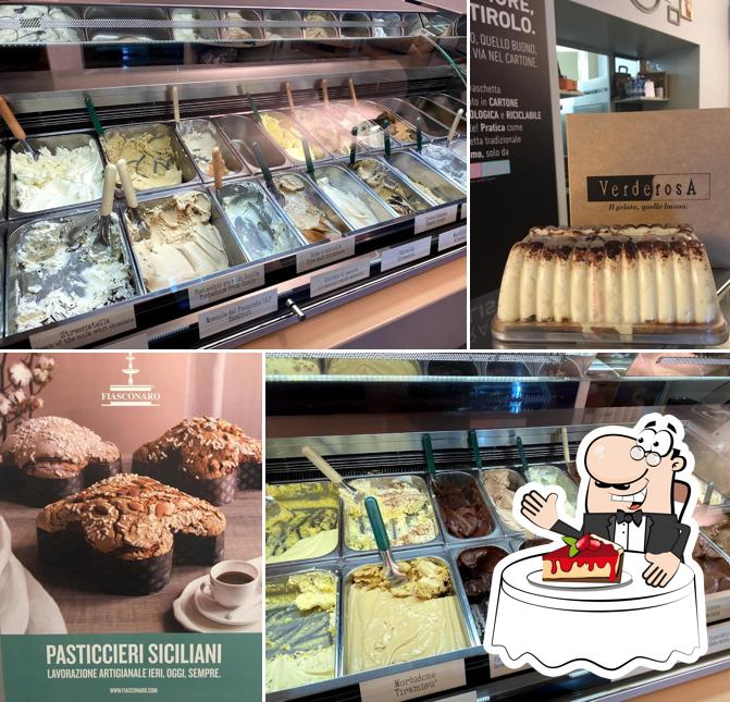 Verderosa serve un'ampia selezione di dessert