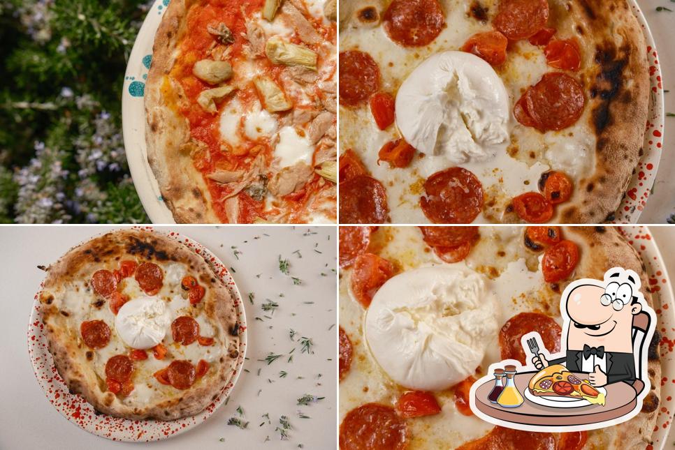A Rosmarino Pizzeria di Mare, puoi assaggiare una bella pizza