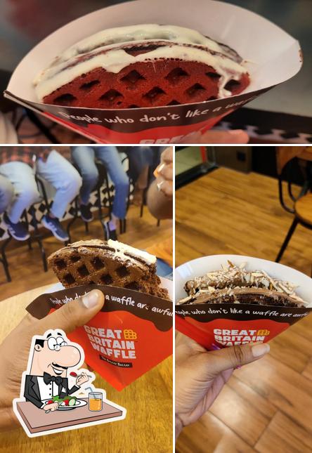 Food at Great Britain Waffle