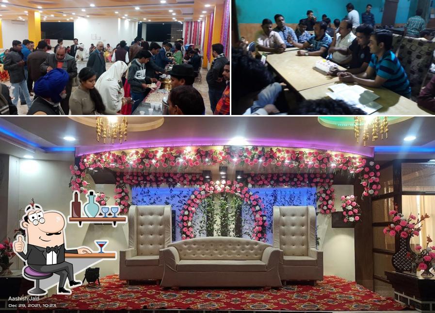 Take a seat at one of the tables at Brake Point Restaurant