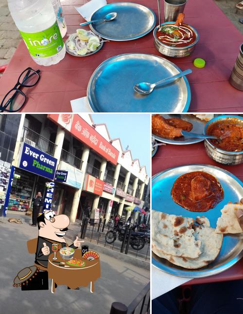 The restaurant's food and exterior