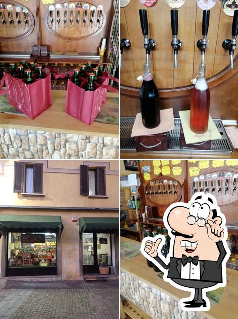 Dai un’occhiata alla foto che mostra la interni e bevanda di Enoteca La Cantinetta