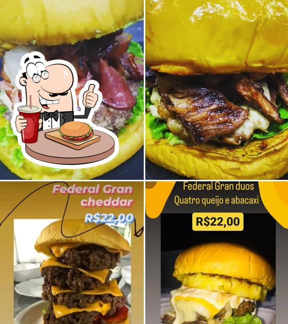 Hambúrguer em Federal Burger