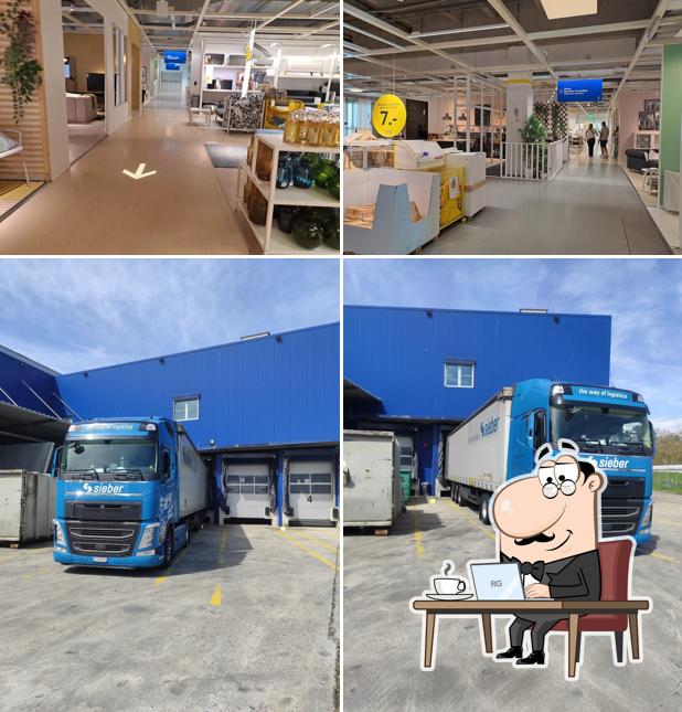 IKEA Vernier Restaurant si caratterizza per la interni e esterno