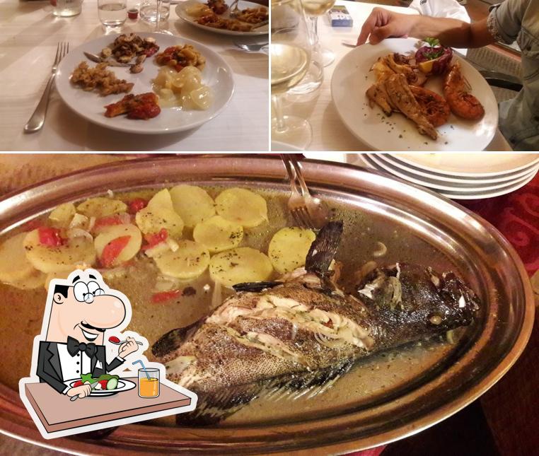 Platti al Trattoria La Grotta Dal 1958