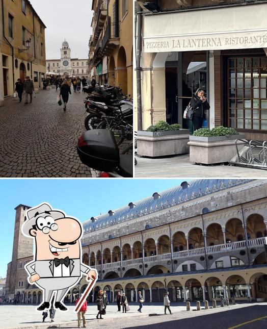 Gli esterni di La Lanterna