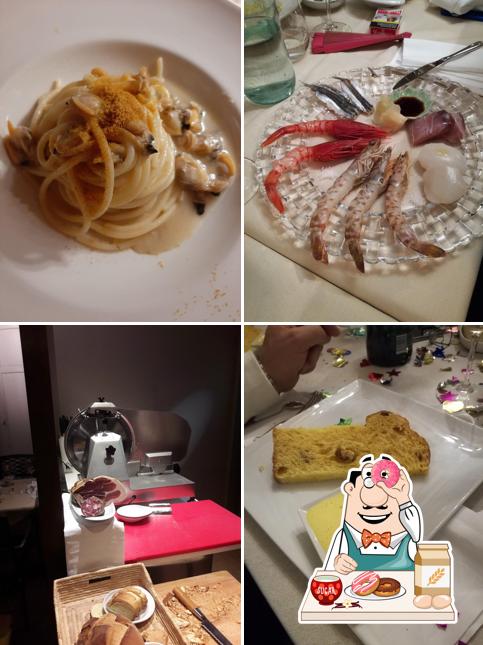 Mangiare Bere Uomo Donna Ristorante e B&B serve un'ampia varietà di dessert