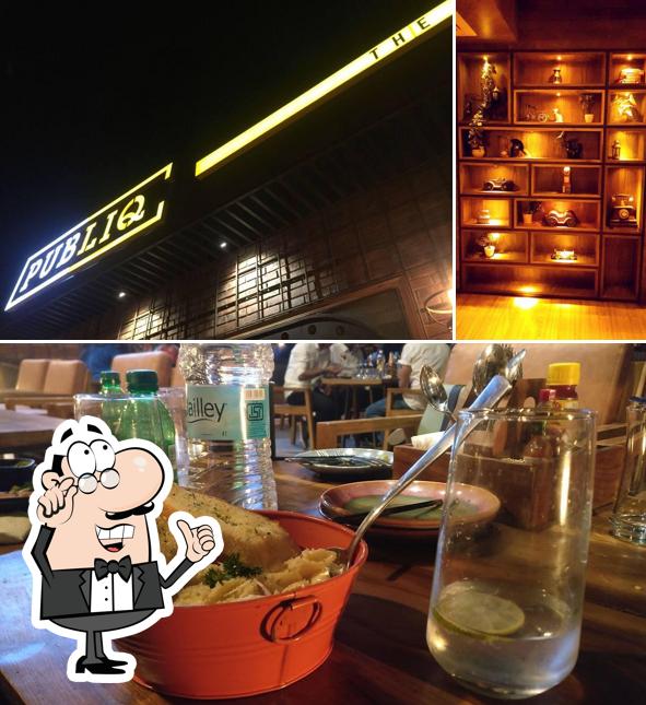 The interior of PUBLIQ
