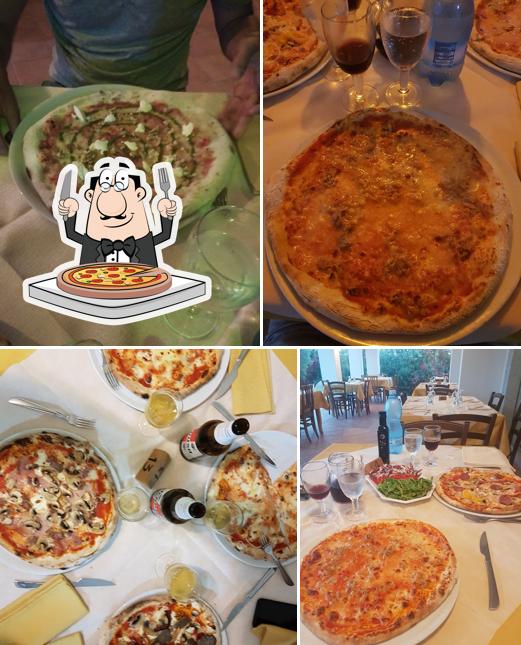 Scegli tra le molte varianti di pizza