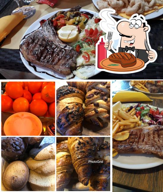 Prova i piatti di carne a Pizza And Food