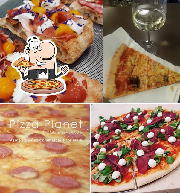 A Pizza Planet Asola - Italmark, puoi goderti una bella pizza