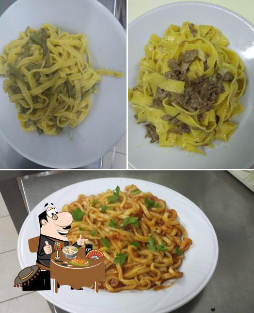 Platti al Locanda Fosca Umbra