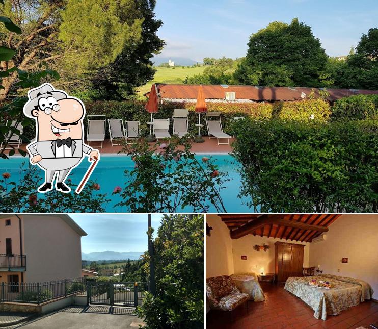 Guarda l'area esterna di Hotel Tenuta il Burchio