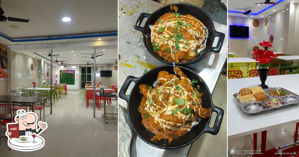 Food at Desi jayka (a family restaurant )
