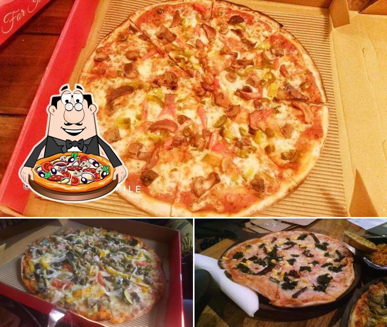 Try out different kinds of pizza