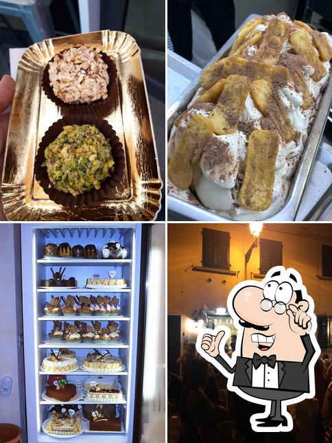 Gelateria Gippino di Giampiero Burgio si caratterizza per la interni e cibo