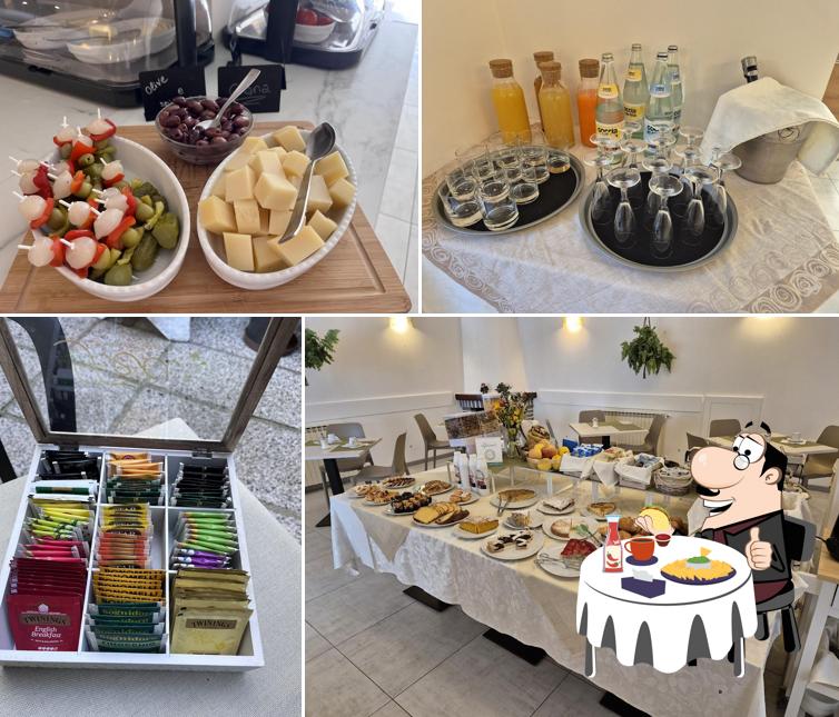 Piatto di formaggi al Hotel Ristorante Tognon