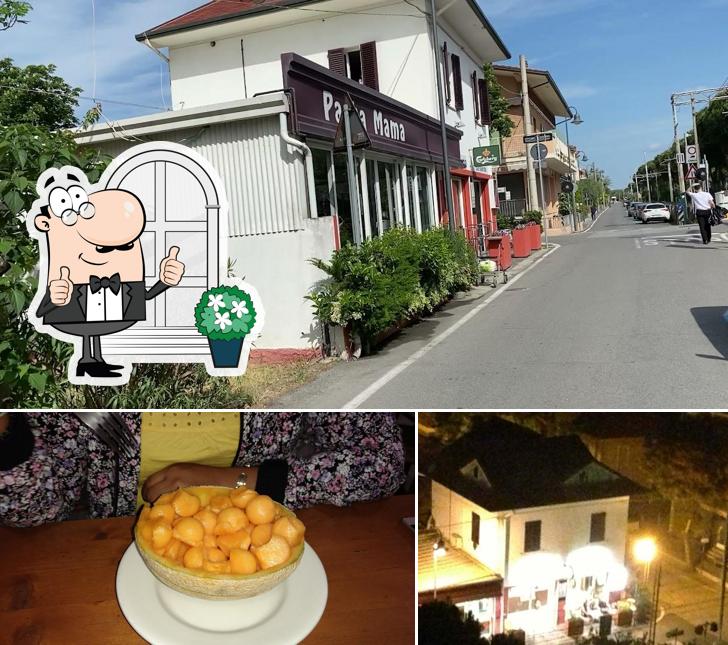 La foto della esterno e cibo di Piadineria Pacha Mama