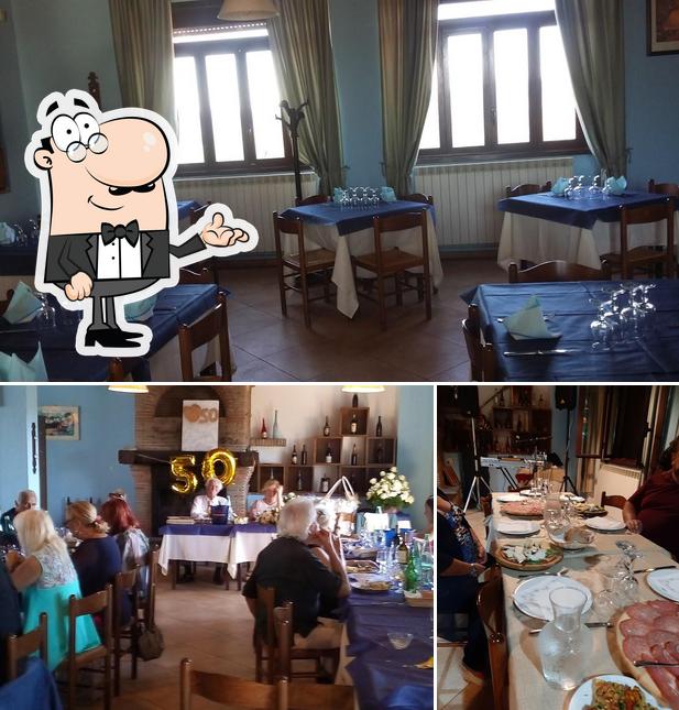 Gli interni di Ristorante Pizzeria Azzurro Da Giovanni