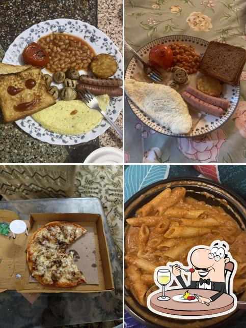 Food at The Orange Twigs Cafe