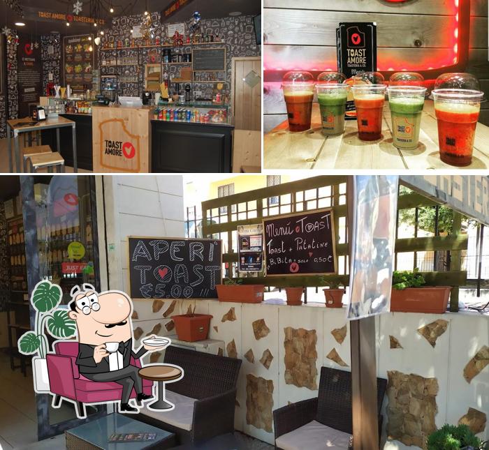 La foto della interni e cibo di Toastamore centocelle