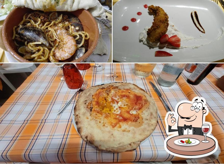 Cibo al Trattoria Pizzeria Donna Maria