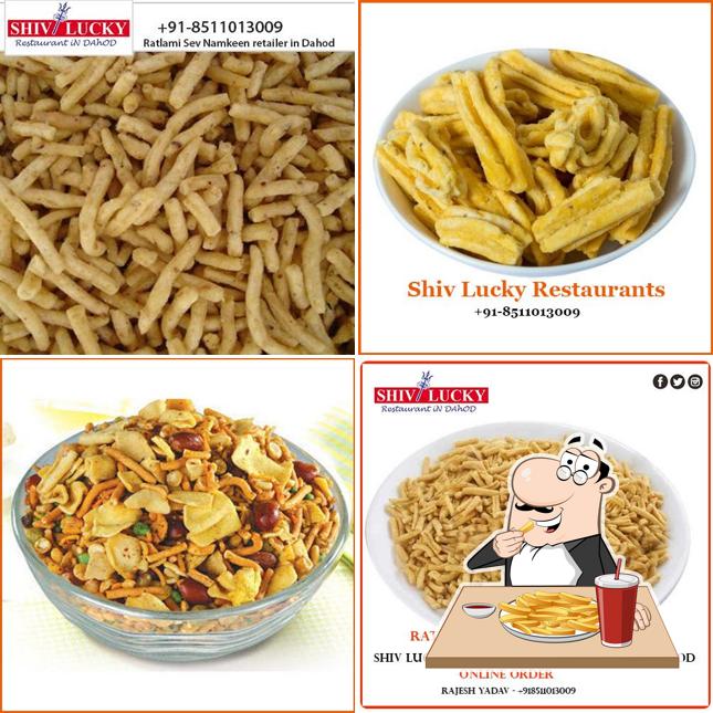 French fries at Shiv Lucky Restaurants & Nasta House Dahod