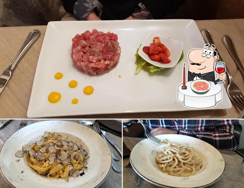 Tartare di tonno al Taverna Del Fiorentino