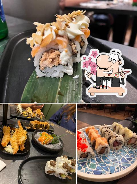 Ordina le diverse opzioni di sushi