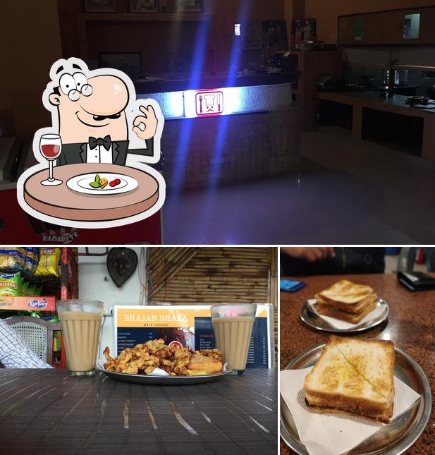 The picture of Bhajan Dhaba Since 1969’s food and interior