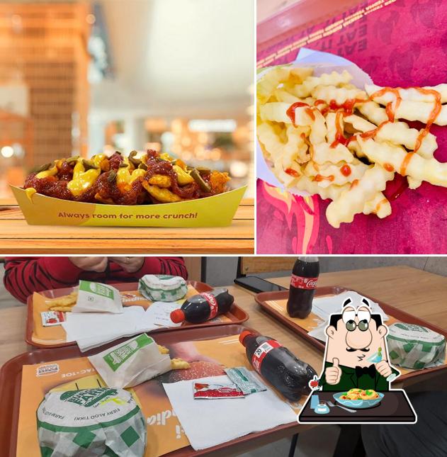 Among various things one can find food and beverage at Burger Farm