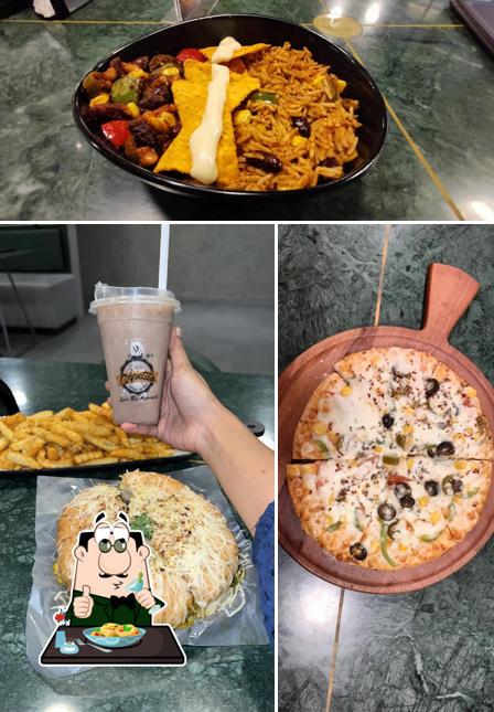 Food at Café Appetito Sarabhai