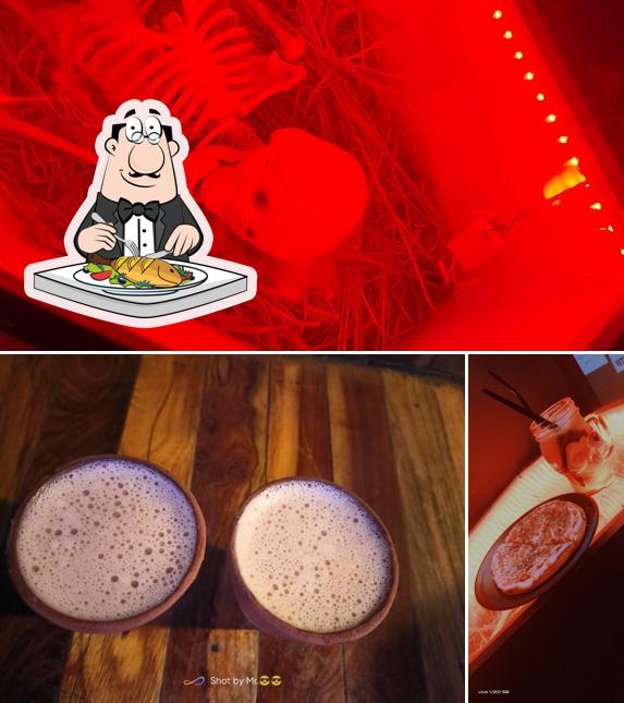 The Horrors cafe provides a menu for fish dish lovers