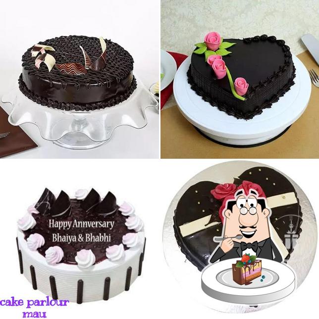 Chocolate cake at Cake parlour Mau