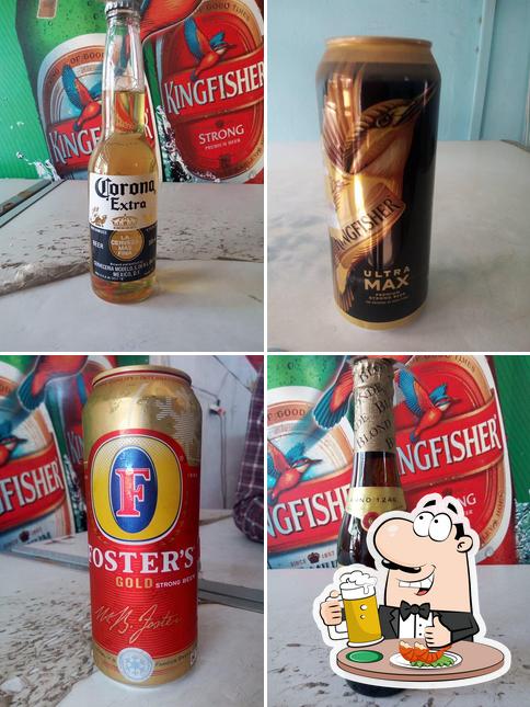 Holi Chowk Beer Bar serves a number of beers