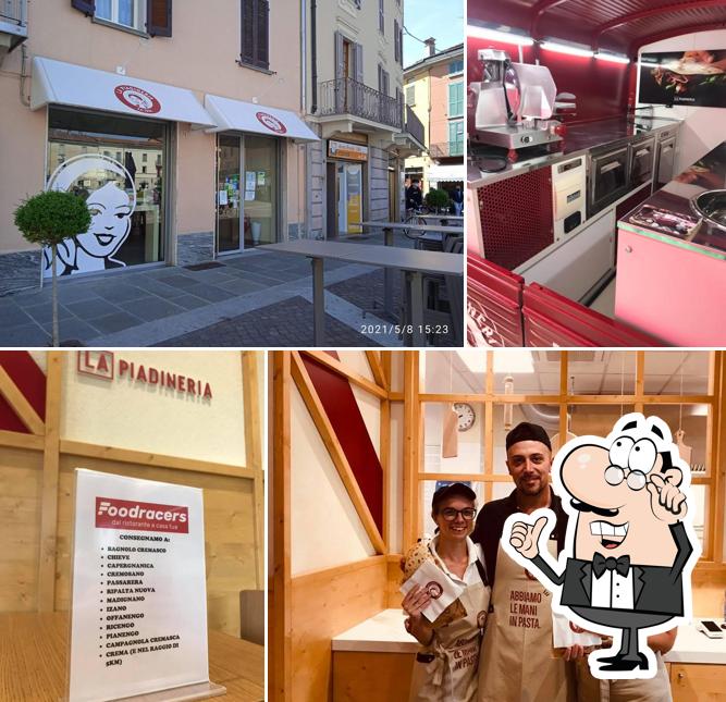 Gli interni di La Piadineria