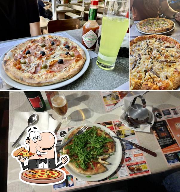 Ordina tra le molte varianti di pizza