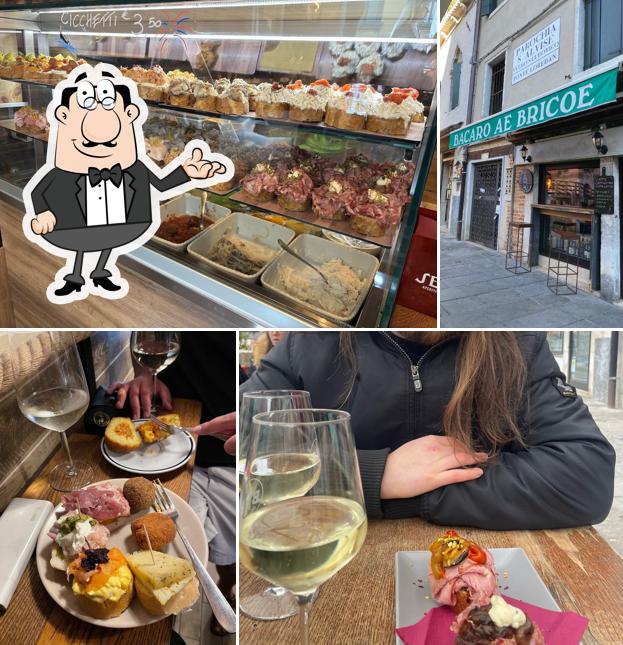 Gli interni di Bacaro ae Bricoe