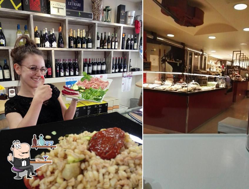 Gli interni di Osteria dei Musicisti